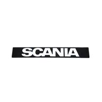 Emblema Grade Acrílico Preto com Espelhado Para Scania R