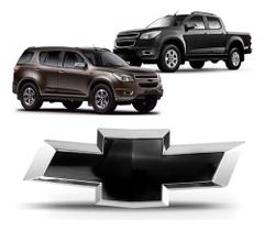 Emblema grade blazer/s10 2009 em diante black piano - chevrolet