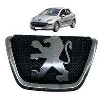 Emblema Grade Frontal Dianteiro Peugeot 207 1998 a 2011