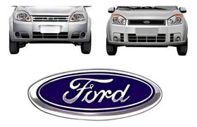 Emblema Grade Frontal Ford Fiesta Hatch Sedan 2010 Emblema Grade Frontal Ford Fiesta Hatch Sedan 2010