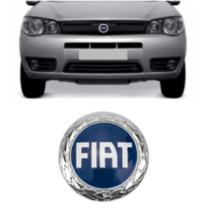 Emblema Grade Frontal Palio Uno Fiorino 2004 a 2013 Cromado
