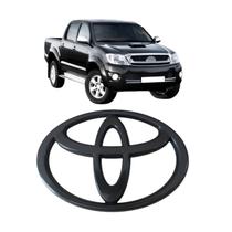 Emblema Grade Hilux 2005 a 2015 black piano Emblema Grade Hilux 2005 a 2015 black piano