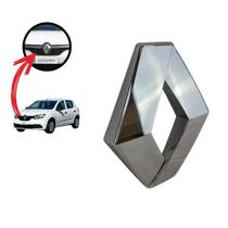 Emblema Grade Logan 12/14 Sandero 08/14 Cromado