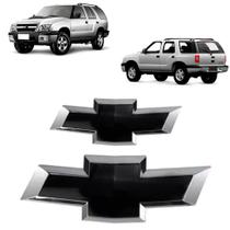 Emblema Grade Mala Blazer S10 2009 2010 2011 Preto Símbolo/ Distintivo/ Logotipo Kit
