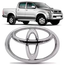 Emblema Grade Radiador Hilux Srv 2005 A 2015 Cromado