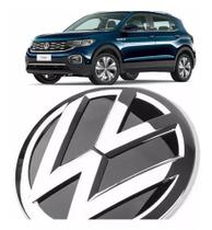 Emblema Grade Radiador T-Cross Polo Jetta Golf 2019 a 2021 Emblema Grade Radiador T-Cross Polo Jetta Golf 2019 a 2021