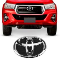 Emblema Grade Toyota Cromado Hilux 2016 A 2022