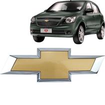 Emblema Gravata Agile Montana Prisma 09/ Cromado Com Dourado - MARÇON EMBLEMAS