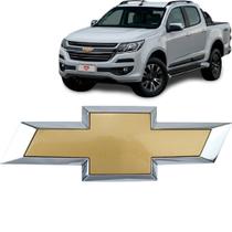 Emblema Gravata Grade S10 Blazer 09/ Cromado Com Dourado Emblema Gravata Grade S10 Blazer 09/ Cromado Com Dourado