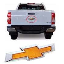 Emblema Gravata tampa Mala S10 2012 a 2018 Prismado Emblema Gravata tampa Mala S10 2012 a 2018 Prismado