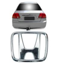Emblema (h) do porta malas - honda civic 97/03 cromado (pequeno) Emblema (h) do porta malas - honda civic 97/03 cromado (pequeno)