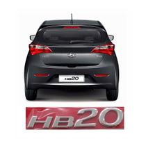 Emblema HB20 Cromado Tampa Traseira 2012/2019 Marçon