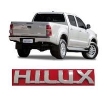 Emblema Hilux Cromado 2005/2015 Emblema Hilux Cromado 2005/2015