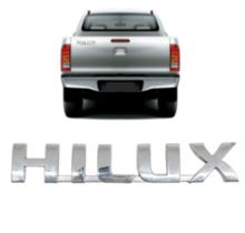Emblema (hilux) toyota hilux 05/15 cromado (letreiro grande) Emblema (hilux) toyota hilux 05/15 cromado (letreiro grande)