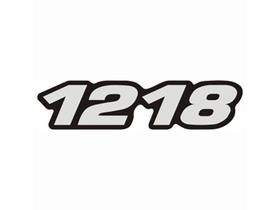 Emblema Identificação Resinado Caminhão MB 1218 - 01 Par