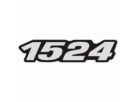 Emblema Identificação Resinado Caminhão MB 1524 - 01 Par