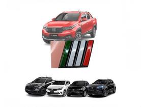 Emblema Italia Grade Fiat Argo Mobi Cronos Nova Strada Toro