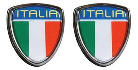 Emblema Italia Paralama, Punto, Strada, Palio Weekend, Idea Azul/amarela/verde/branco/vermelho