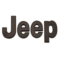 Emblema Jeep Capô Renegade 2015 Em Diante - Preto