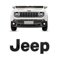 Emblema Jeep Capo Renegade Preto