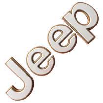 Emblema Jeep Letreiro Cromado Capô Commander 2021 2022 2023 Emblema Jeep Letreiro Cromado Capô Commander 2021 2022 2023