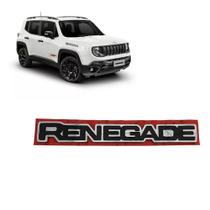 Emblema Jeep Renegade Lateral Cromado