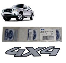 Emblema Lateral Da Cacamba 4X4 (prata) ( Valor Unitario ) ( Ranger 2003 A 2004 4X4 ) - 3L5416720FAZJ Emblema Lateral Da Cacamba 4X4 (prata) ( Valor Unitario ) ( Ranger 2003 A 2004 4X4 ) - 3L5416720FAZJ