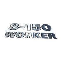 Emblema lateral vw (8150 worker) escovado resinado **vw work Emblema lateral vw (8150 worker) escovado resinado **vw work