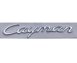 Emblema Letra Porsche C A Y M A N Cayman Cromado - OEM