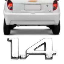 Emblema Letreiro 1.4 para carros CELTA CORSA PRISMA Emblema Letreiro 1.4 para carros CELTA CORSA PRISMA