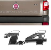 Emblema Letreiro 1.4 para carros IDEA PALIO PUNTO STRADA