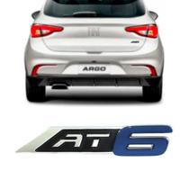 Emblema Letreiro AT6 para carro ARGO 2017 a 2021