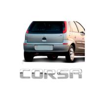 Emblema Letreiro Corsa Cromado Corsa Hatch e Sedan 2007 a 2012