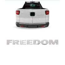 Emblema Letreiro Cromado FREEDON para TORO 2016 A 2022 Emblema Letreiro Cromado FREEDON para TORO 2016 A 2022