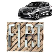 Emblema Letreiro Cromado Grade Dianteira Fiat Argo 2021 2022