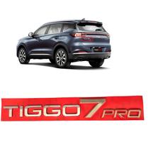 Emblema Letreiro Cromado Tampa Mala Tiggo 7 PRO 2021 2022