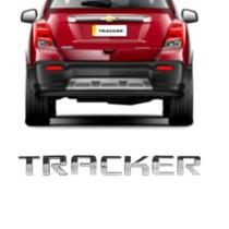 Emblema Letreiro Cromado TRACKER 2014 A 2021