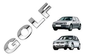 Emblema Letreiro Cromado Volkswagen Golf G3 G4 Sapão 99 A 08 Emblema Letreiro Cromado Volkswagen Golf G3 G4 Sapão 99 A 08