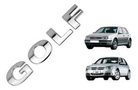 Emblema Letreiro Cromado Volkswagen Golf G3 G4 Sapão 99 A 08
