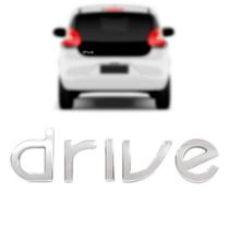 Emblema Letreiro DRIVE para carros NOVO UNO 2017/2019 MOBI 2017/2019