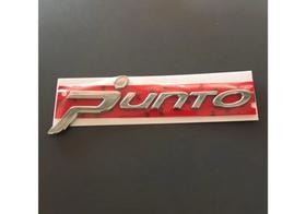 Emblema Letreiro Fiat Punto Modelo 2008 a 2012 Peça Cromada