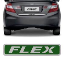Emblema Letreiro FLEX para CIVIC FIT 2011 a 2014