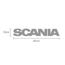 Emblema/Letreiro Frontal Scania s4