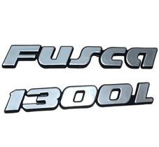 Emblema Letreiro Fusca+1300l 1991 a 1997 Curvo