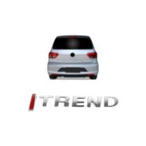 Emblema Letreiro ITrend Cromado Fox Gol G5 e G6 Voyage G5 e G6 Emblema Letreiro ITrend Cromado Fox Gol G5 e G6 Voyage G5 e G6