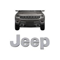 Emblema Letreiro Jeep Cromado Jeep COMPASS 2015 A 2021