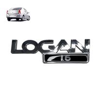 Emblema Letreiro Logan 1.6 Ano 2009 a 2012 Cromado