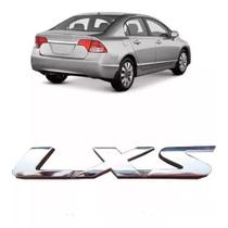 Emblema Letreiro Lxs Honda New Civic 2007 2008 2009 2010 20