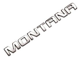 Emblema Letreiro Montana 07 08 09 10 11 12