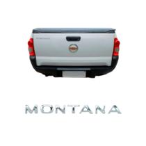 Emblema Letreiro Montana Cromado Montana 2003 a 2006